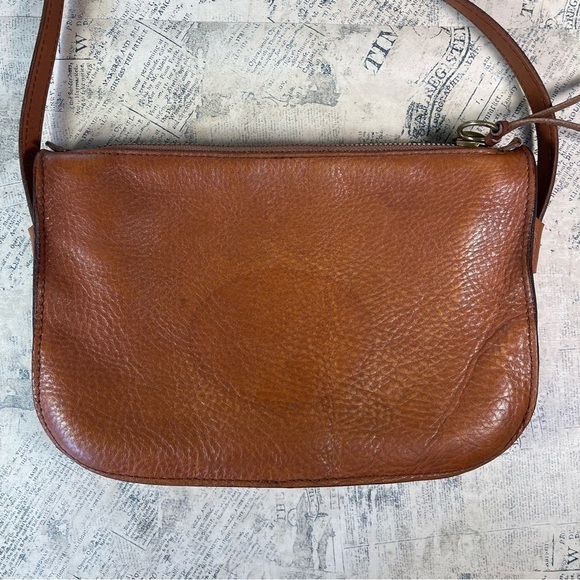 Madewell The Simple Crossbody Leather Bag Brown - Picture 4 of 12